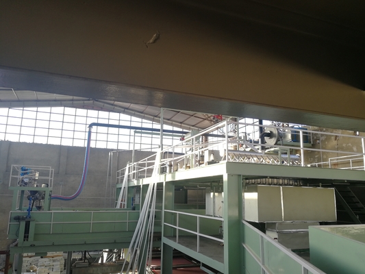 Manual Grade nonwoven fabric production machine For Power Consumption 1700 º 1900 º / Ton