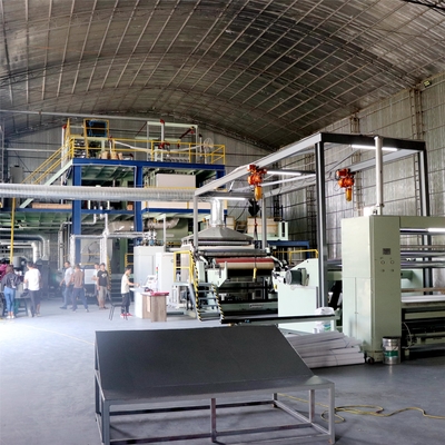 Manual Grade nonwoven fabric production machine For Power Consumption 1700 º 1900 º / Ton