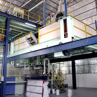 Automatic 1500T Output Nonwoven Fabric Line Printing 1200 X 640mm Flexo