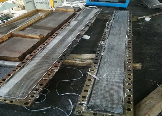 Melt And Spinneret Die Head For Hot Spinning Machine 45° Conical Sus 630 Sus 431 Die Lip Angle Stainless Steel