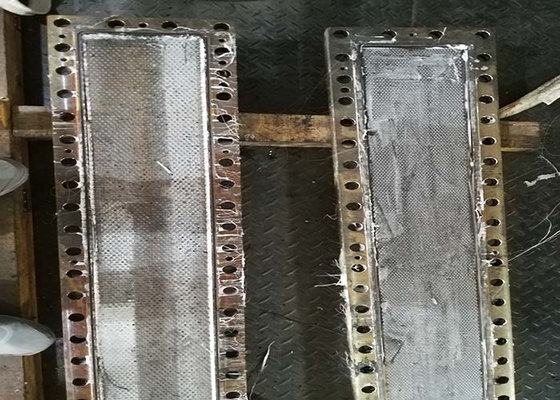 Melt And Spinneret Die Head For Hot Spinning Machine 45° Conical Sus 630 Sus 431 Die Lip Angle Stainless Steel