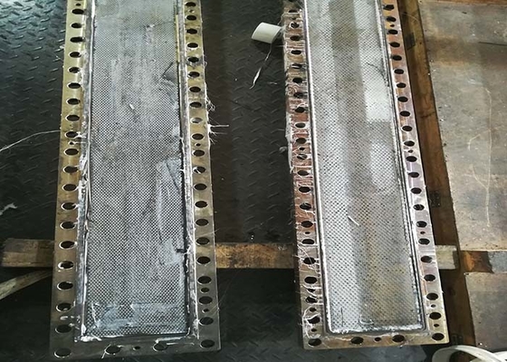 Melt And Spinneret Die Head For Hot Spinning Machine 45° Conical Sus 630 Sus 431 Die Lip Angle Stainless Steel